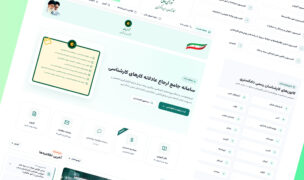 نمایی از وبسایت hcioe